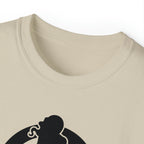 Classic Logo Black - Unisex Ultra Cotton Tee - Plain Back