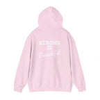 Strong Is Beautiful - Unisex Heavy Blend Hooded Sweatshirt - Classic Logo  (BEST SELLER)