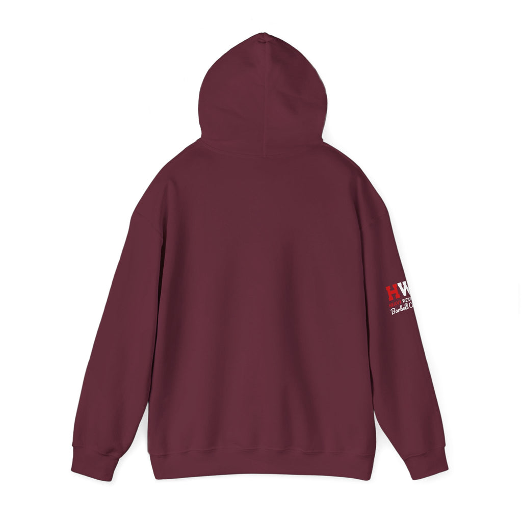 Heavy Weights Barbell Club – Unisex Heavy Blend™ Hooded Sweatshirt 🏋️‍♂️🔥