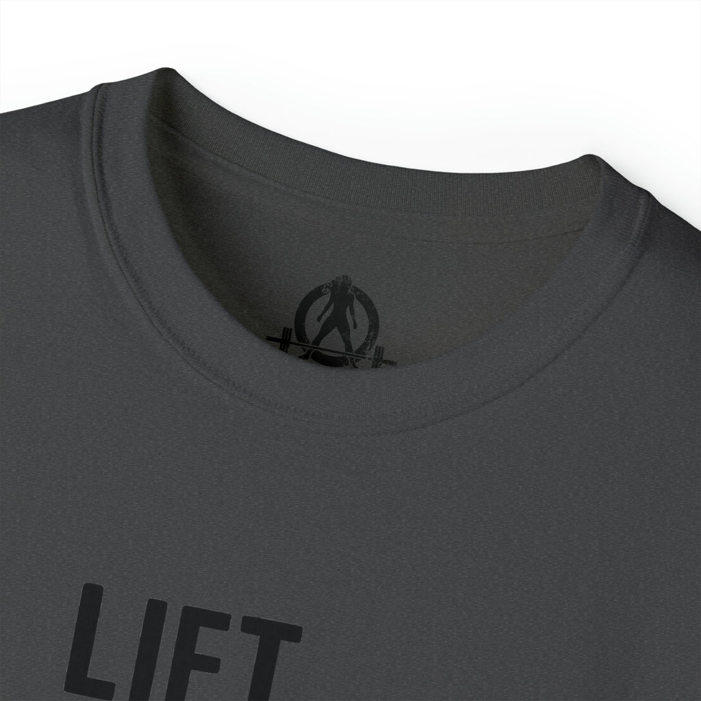 Lift Heavy Pet Cats - Unisex Ultra Cotton Tee - Black Logo