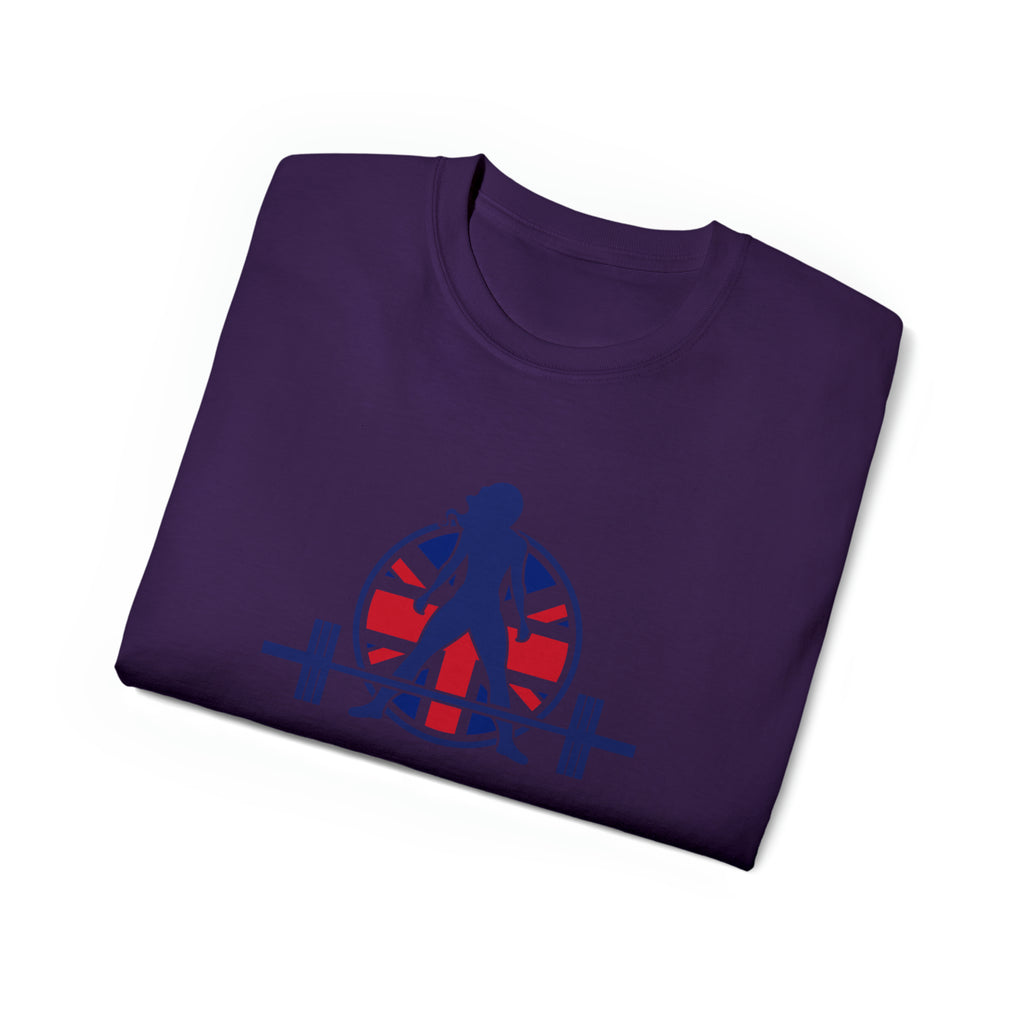 Unisex Ultra Cotton Tee - UK Logo Light - Plain Back