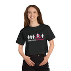 Dare To Be Different - Deadlift. - Champion Women's Heritage Cropped T-Shirt