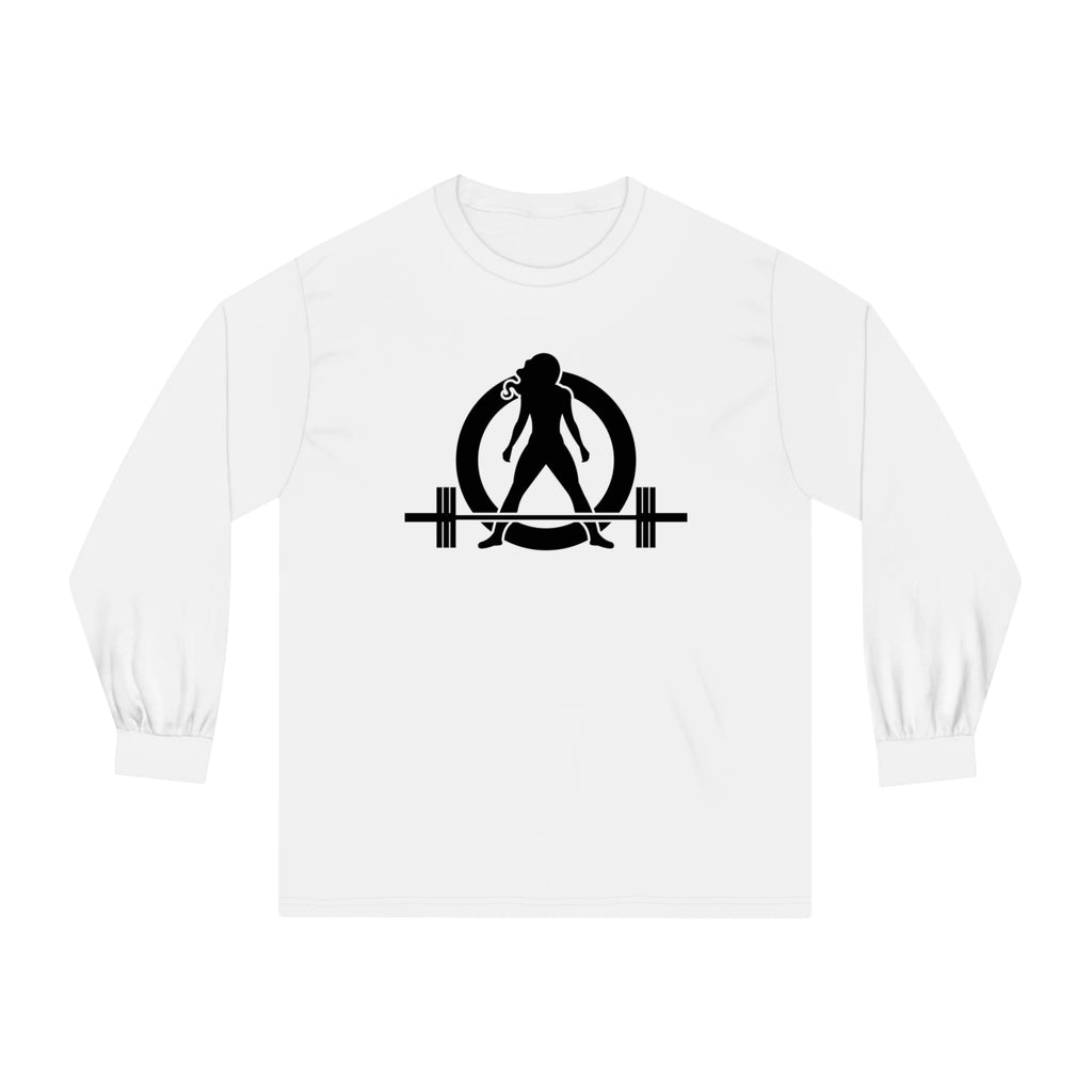 25 + 25 = 70 - Unisex Classic Long Sleeve T-Shirt - Black Print on Front & Back