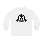 25 + 25 = 70 - Unisex Classic Long Sleeve T-Shirt - Black Print on Front & Back