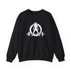 Inconvenient to Fuck With - Black Crewneck Sweatshirt - WWLW Front + Slogan Back