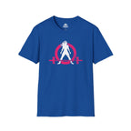 Unisex Softstyle T-Shirt - Color Distressed Logo - Plain Back