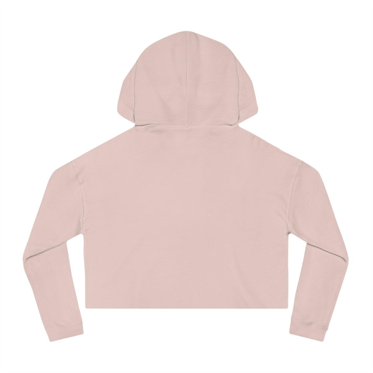 Bench Press. - Cropped Hooded Sweatshirt