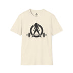 Grandma Lifts -  Unisex Softstyle T-Shirt — Front & Back Black Logo