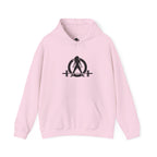 45 + 45 = 135 - Unisex Heavy Blend Hooded Sweatshirt  - Black Logo