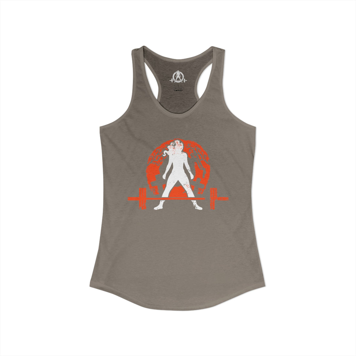 Halloween Graveyard - Women's Ideal Racerback Tank - Plain Back