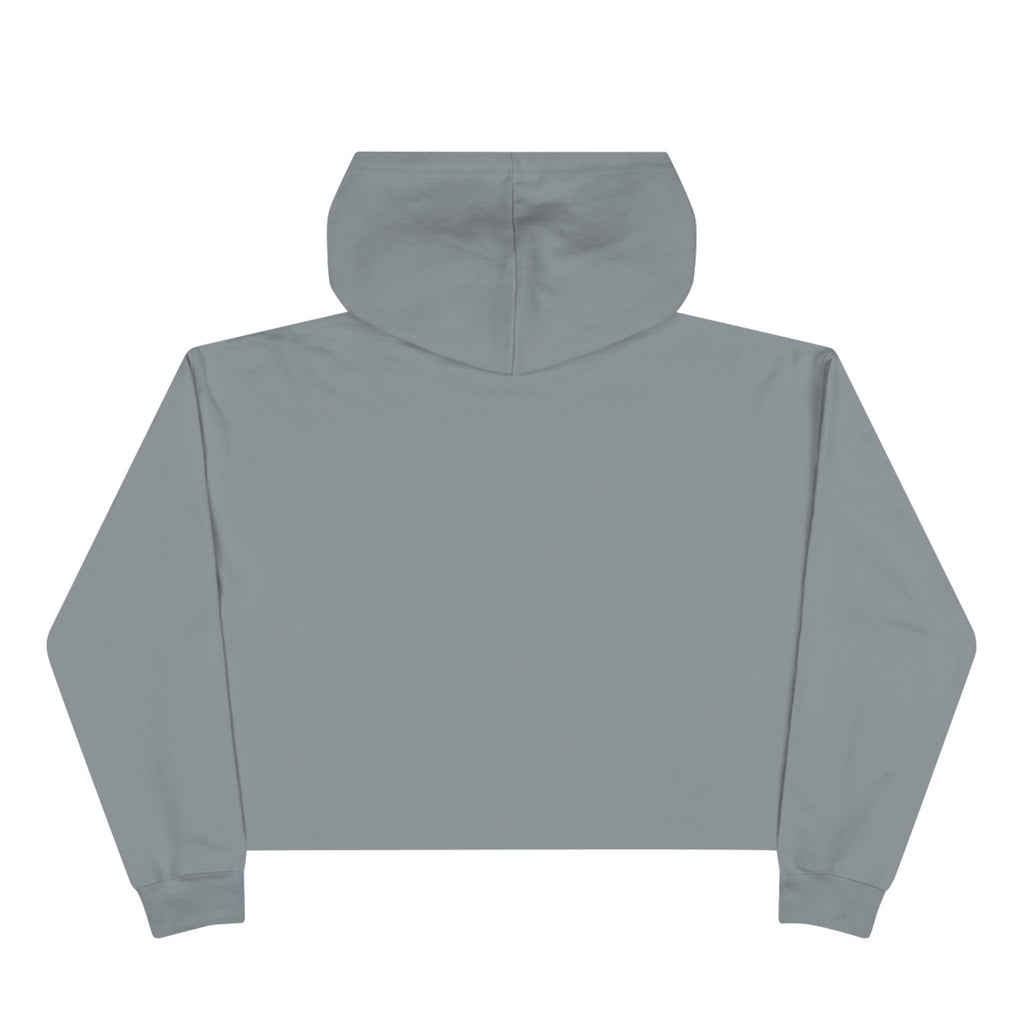 Empowered Crop Hoodie – For Strong Women Who Lift - Classic Logo