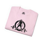 Distressed - Unisex Ultra Cotton Tee - Black Logo