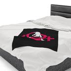 Velveteen Plush Blanket - Classic Dark Logo