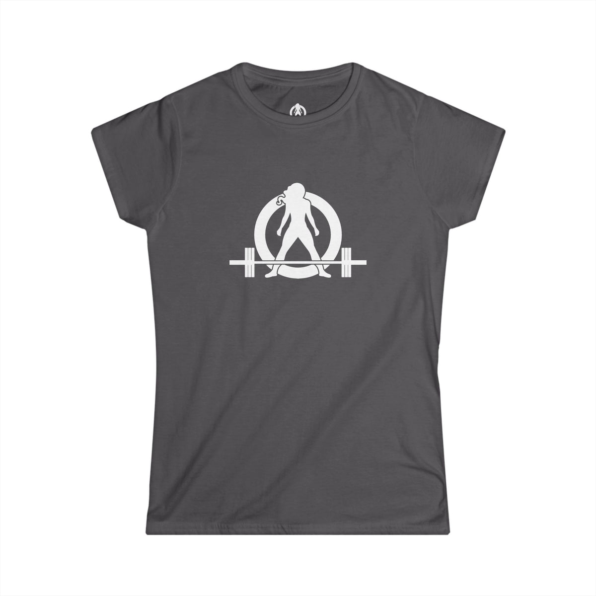 I Could Hip Thrust You - Women's Softstyle Tee - White Logo Front & Back
