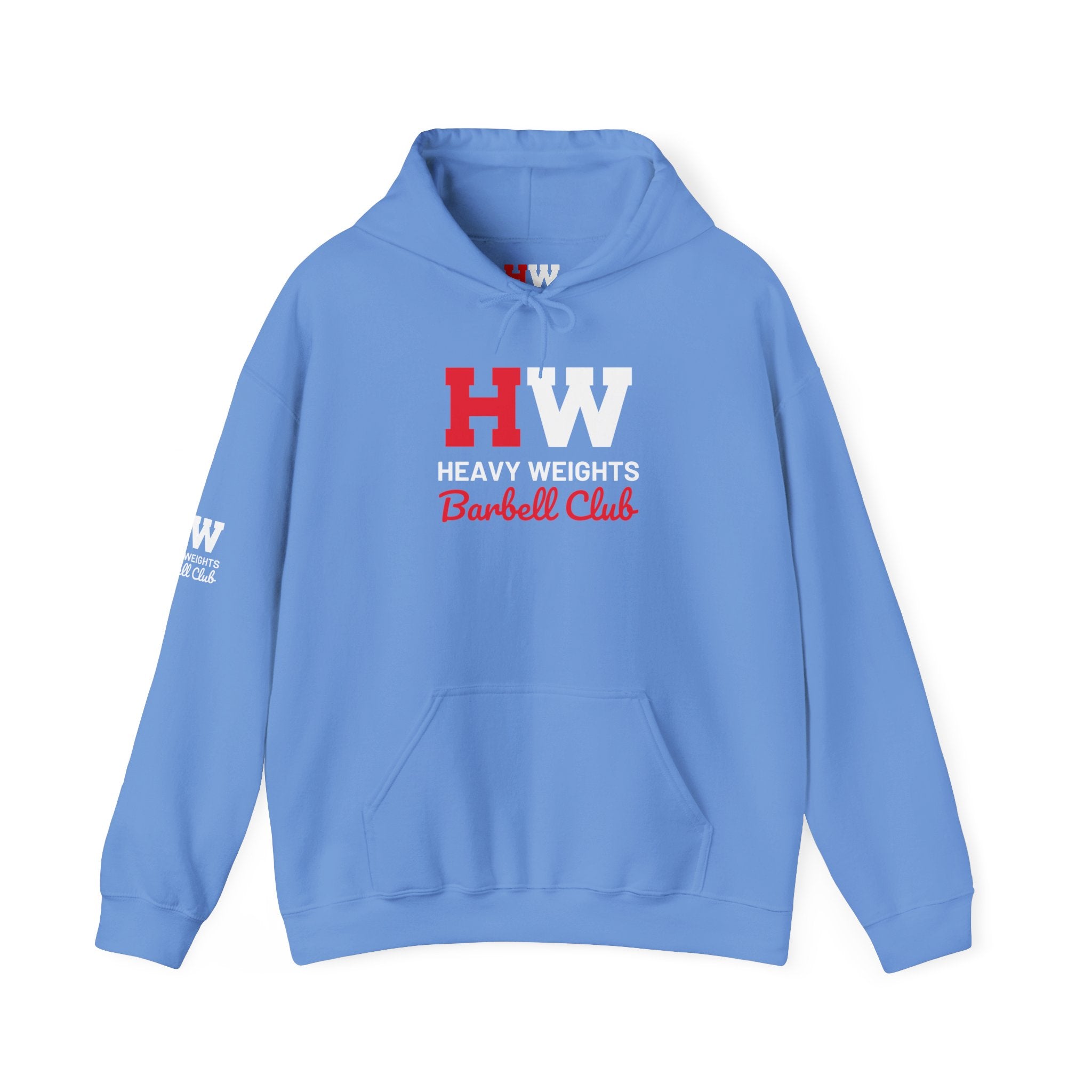 Heavy Weights Barbell Club – Unisex Heavy Blend™ Hooded Sweatshirt 🏋️‍♂️🔥
