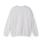 USA Barbell - Unisex Heavy Blend™ Crewneck Sweatshirt - White Logo