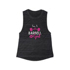 I'm A Barbell Girl -  Muscle Tank — Flowy Scoop Fitness Tank Top
