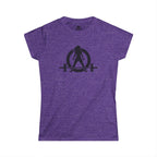 Grandma Lifts - Women's Softstyle Tee - White Logo Front & Back