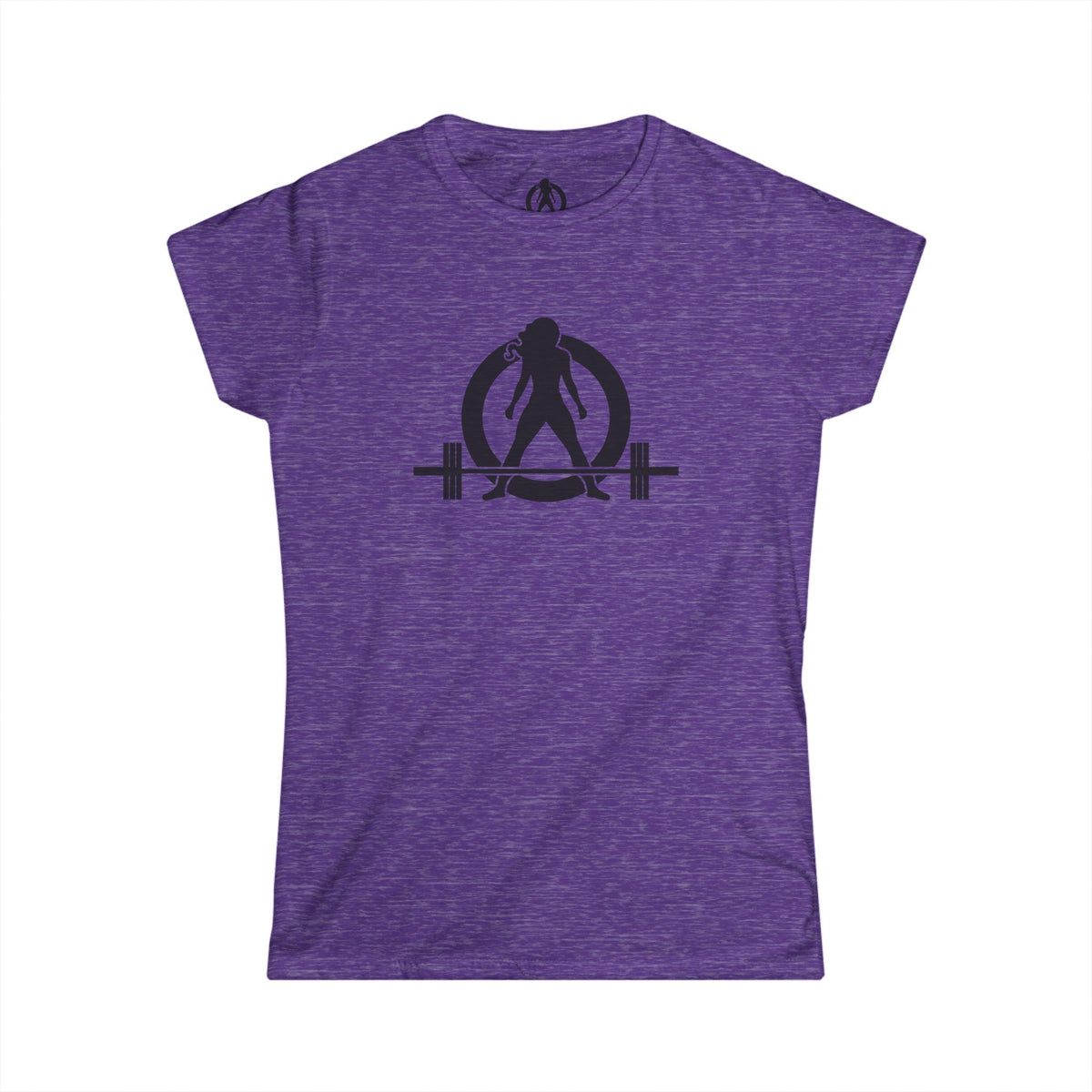 Grandma Lifts - Women's Softstyle Tee - White Logo Front & Back