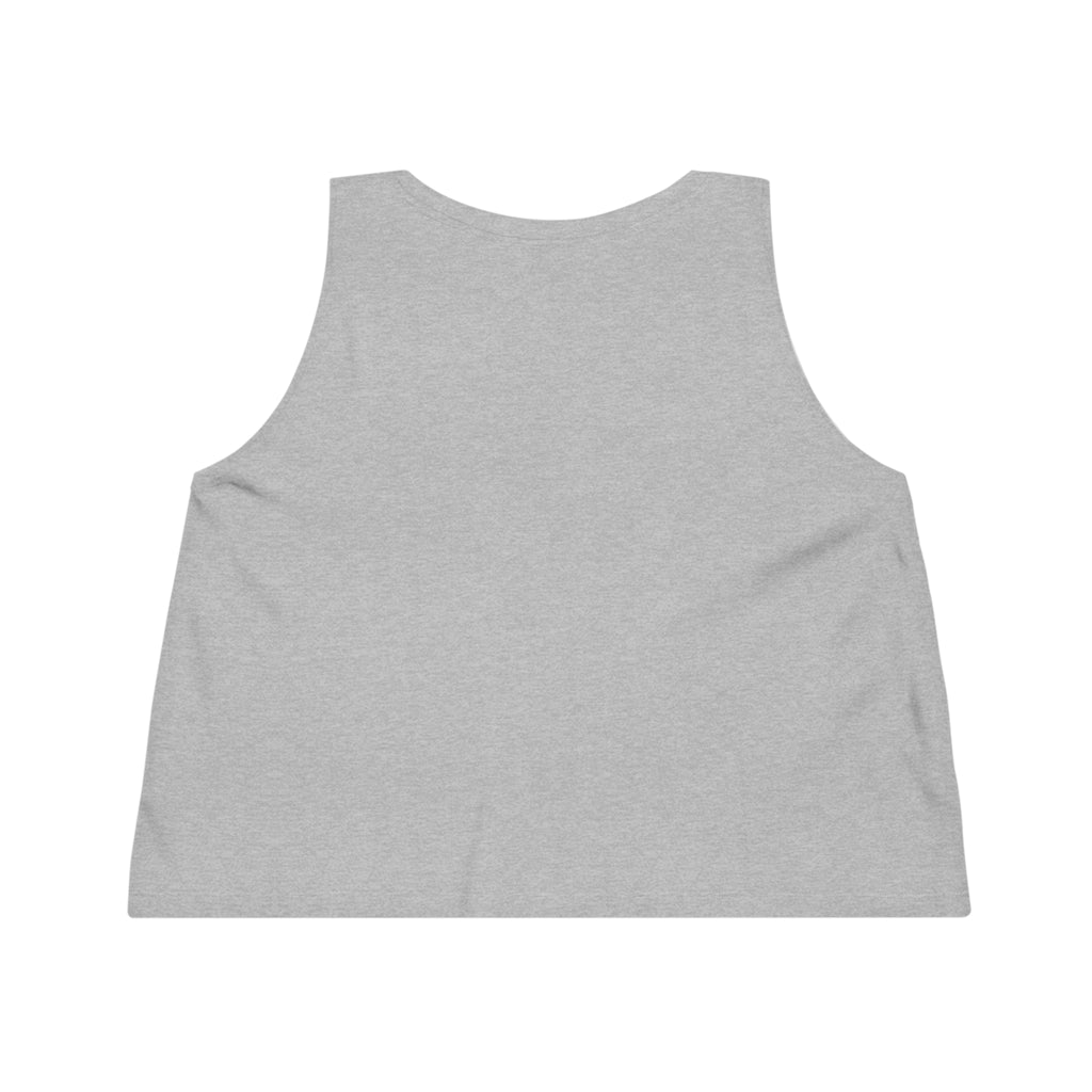 Women's Dancer Cropped Tank Top - Classic Color Logo Front