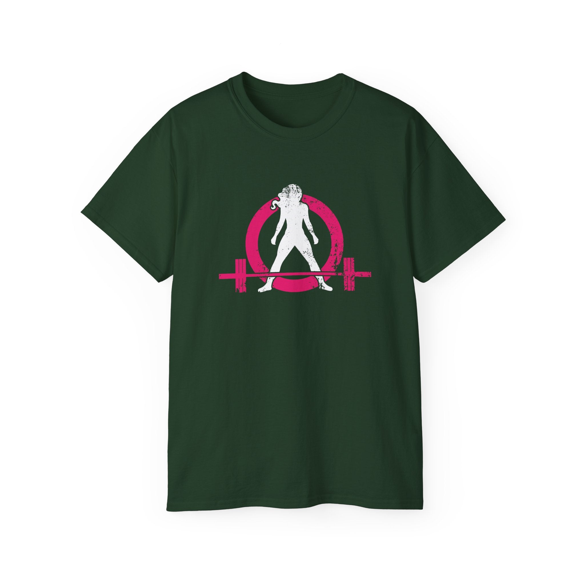 Strong Not Skinny - Unisex Ultra Cotton Tee - Color Distressed Logo