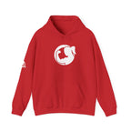 Strong Her – Unisex Heavy Blend™ Hooded Sweatshirt (White Logo) 💪