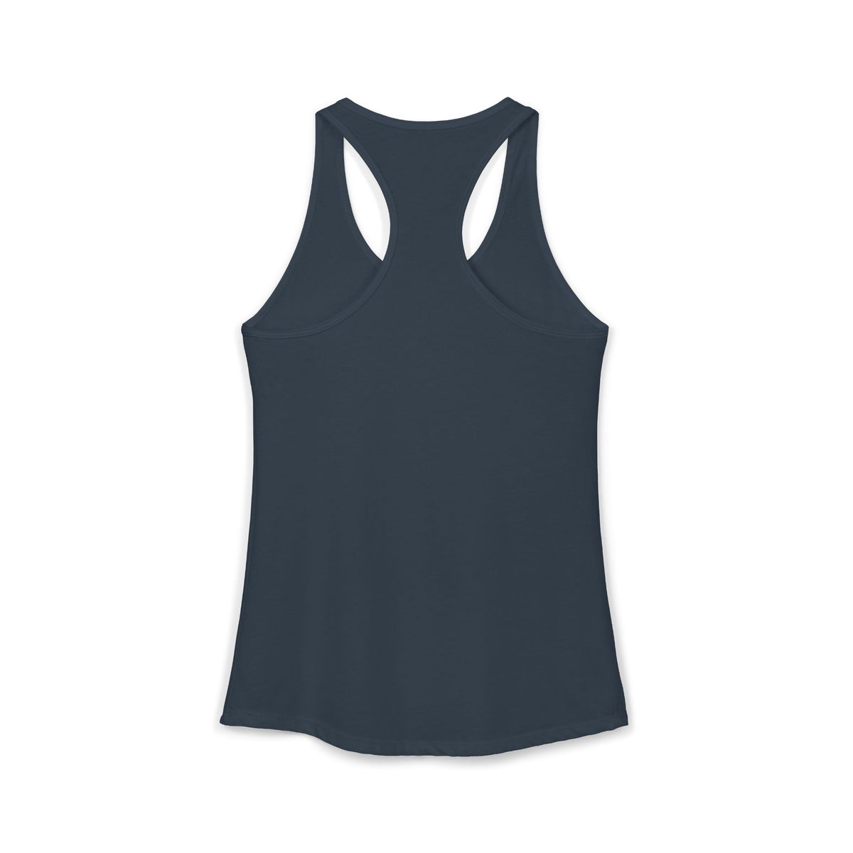 I Could Deadlift You - Women's Ideal Racerback Tank - White Logo - Plain Back