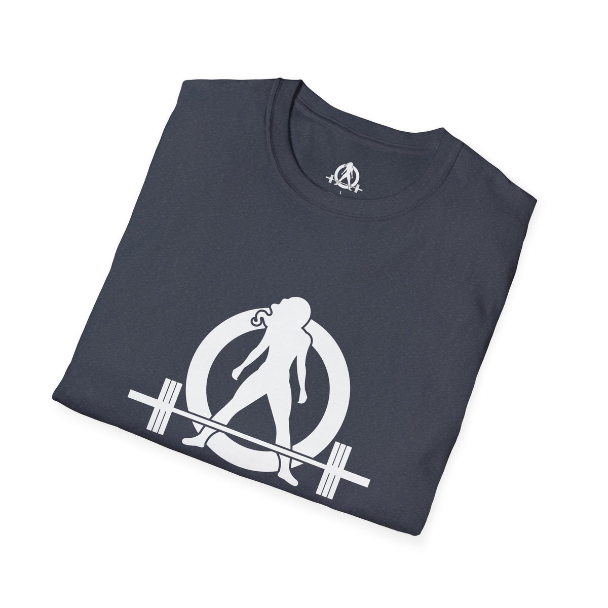 STRONG NOT SKINNY - Unisex Soft-style Tee - White Front & Back Logo