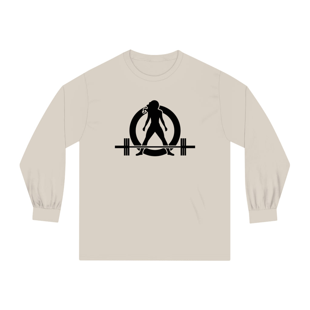 25 + 25 = 70 - Unisex Classic Long Sleeve T-Shirt - Black Print on Front & Back