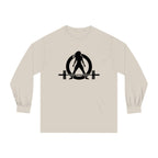 25 + 25 = 70 - Unisex Classic Long Sleeve T-Shirt - Black Print on Front & Back
