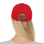 I Could Deadlift You - Dad Hat with Leather Patch (Rectangle) - White Font