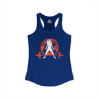 Halloween Graveyard - Women's Ideal Racerback Tank - Plain Back