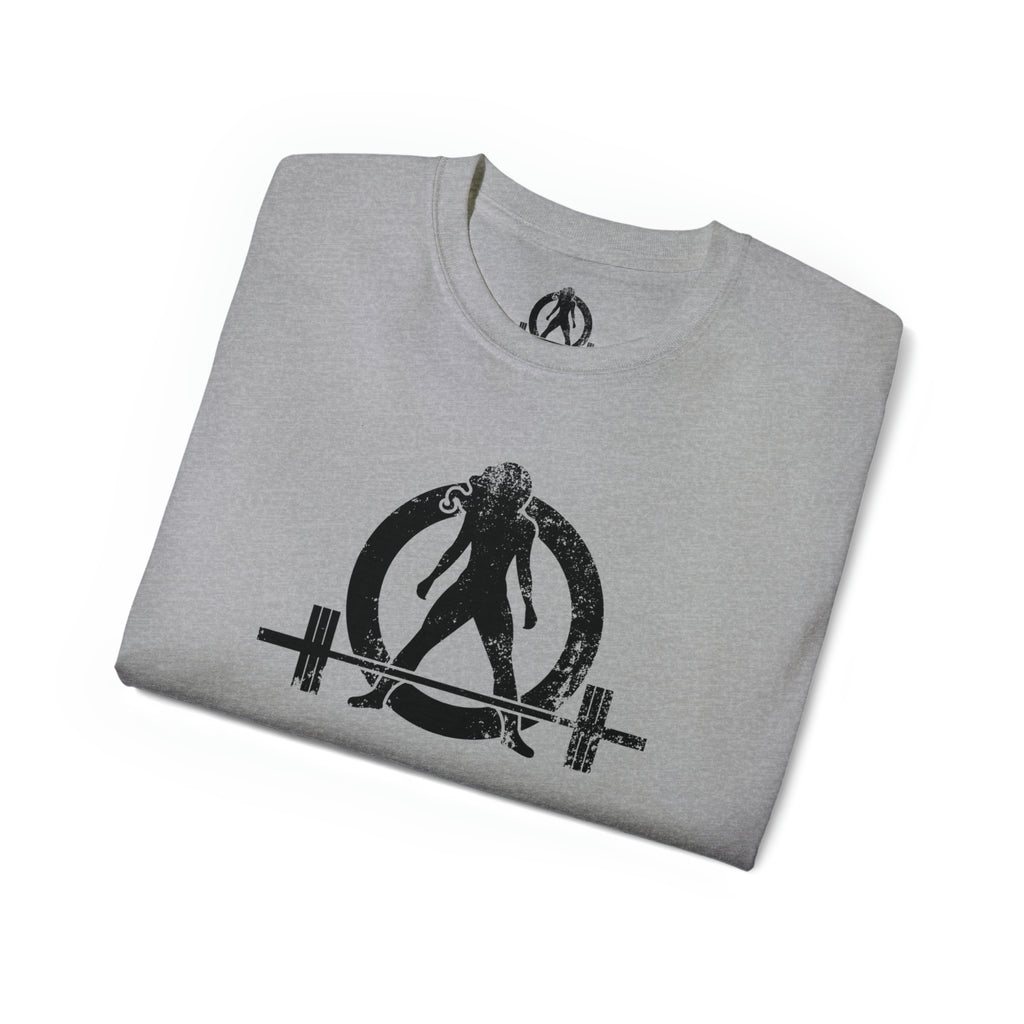 Distressed - Unisex Ultra Cotton Tee - Black Logo