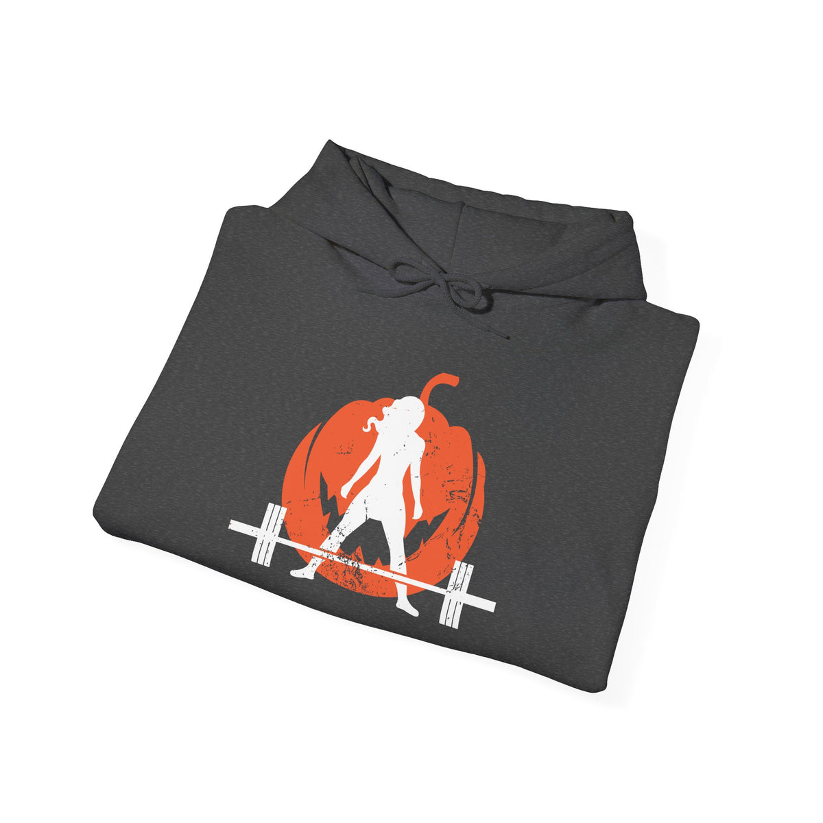 Halloween Pumpkin - Unisex Heavy Blend Hooded Sweatshirt - Dark Logo