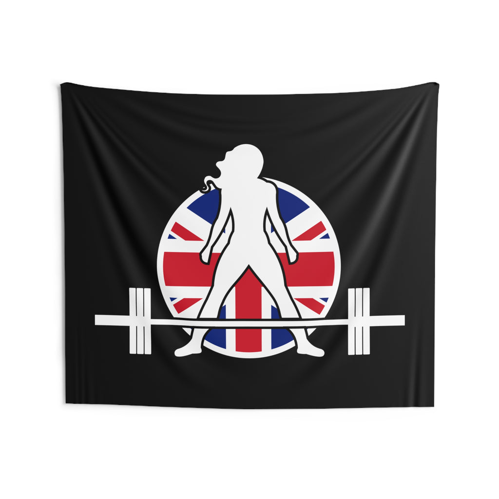 Indoor Wall Tapestries - UK Dark Logo