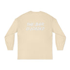 The Bar Is Loaded - Unisex Long Sleeve T-Shirt - White Logo