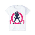Women's Sports Jersey (AOP) - White - Color Distressed Logo
