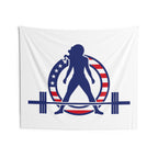 USA Logo - Indoor Wall Tapestries - USA Light Logo
