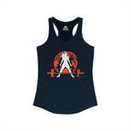 Halloween Graveyard - Women's Ideal Racerback Tank - Plain Back