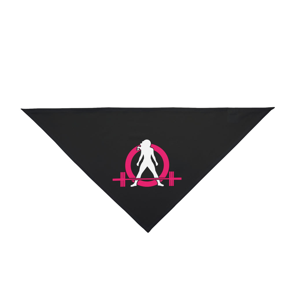 Pet Bandana - Black Classic Logo