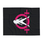 WWLW Arctic Fleece Blanket – Black Classic Logo 🖤