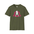 Unisex Softstyle T-Shirt - Color Distressed Logo - Plain Back