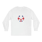 WWLW UK Logo - Unisex Long Sleeve T-Shirt - Black Logo Plain Back