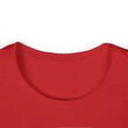Lift Heavy Shit - Women's Softstyle Tee - White Distressed Logo on Front Plain Back