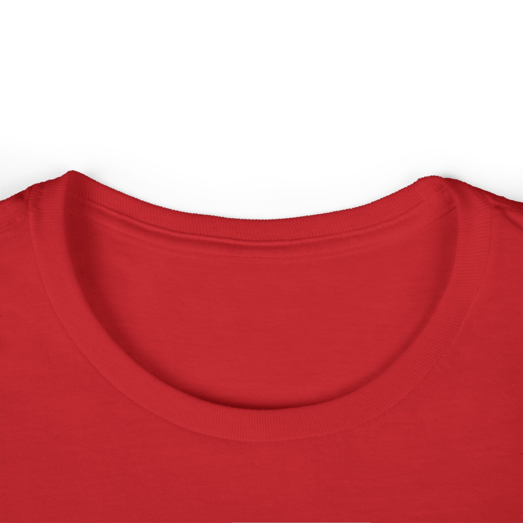 Lift Heavy Shit - Women's Softstyle Tee - White Distressed Logo on Front Plain Back