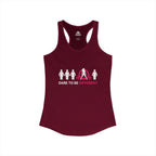 Dare To Be Different: Deadlift – Women’s Racerback Tank | Front Logo