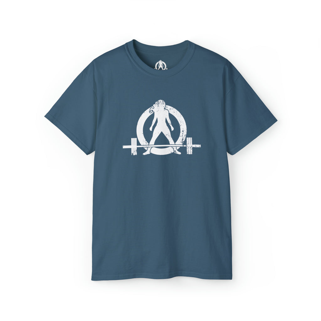 Distressed - Unisex Ultra Cotton Tee - White Logo