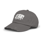 Lift Heavy Shit - Unisex Distressed Cap - White Logo