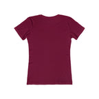 Women's The Boyfriend Tee - UK Light Logo - Plain Back