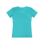 Women's The Boyfriend Tee - UK Light Logo - Plain Back
